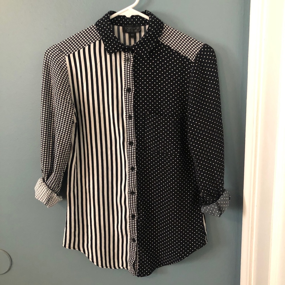 Topshop Button Down